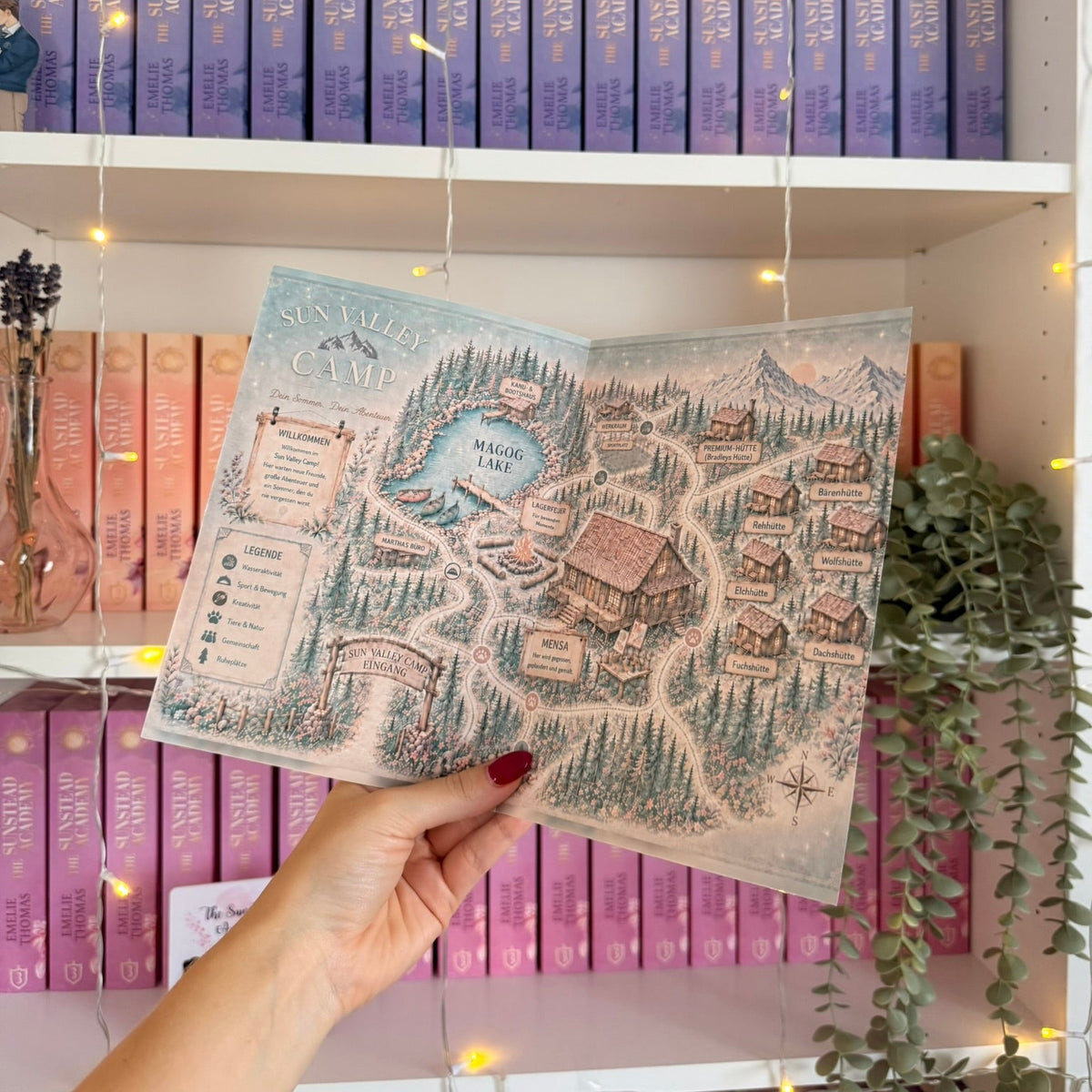 Sun Valley Camp Karte mit Camp Map