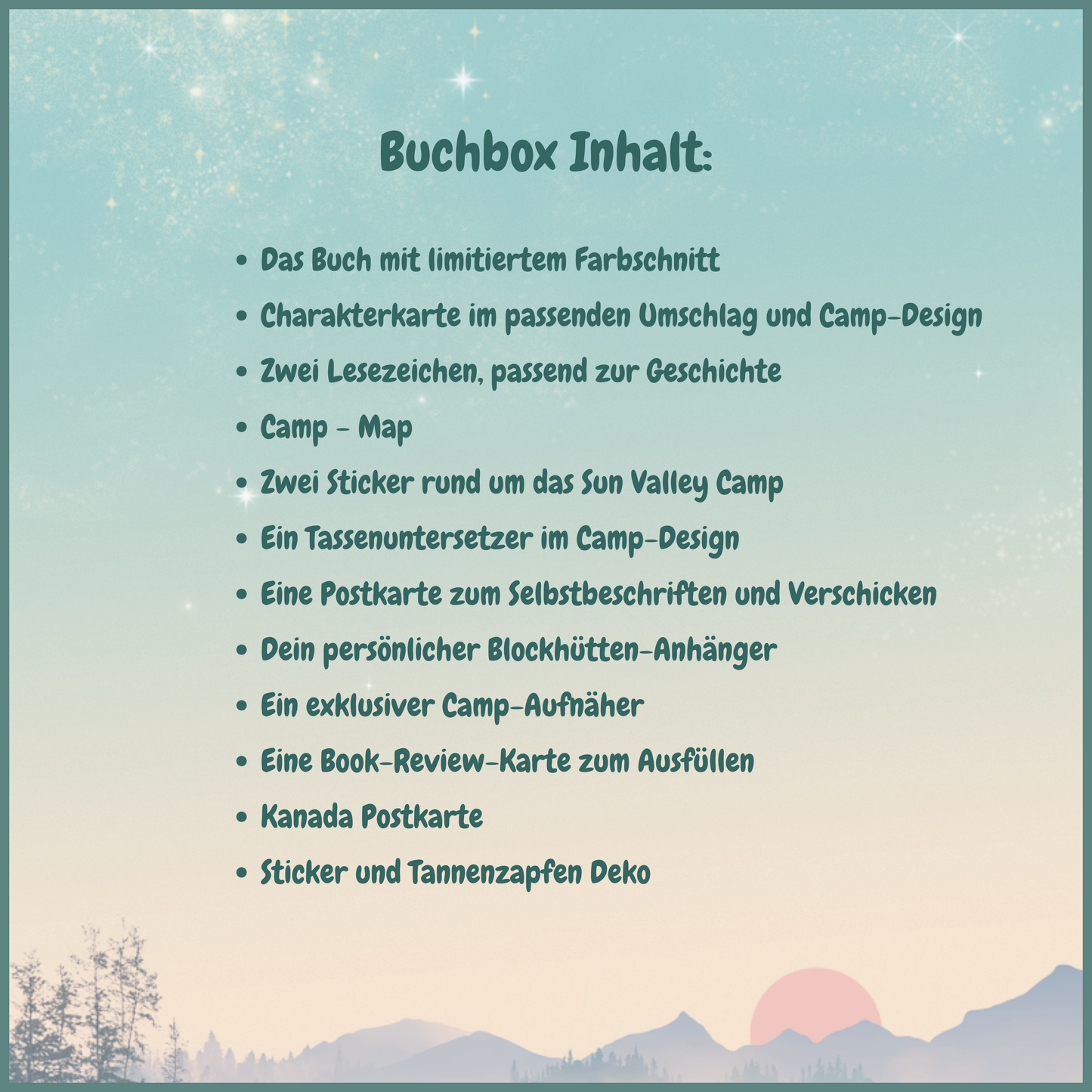 Exklusive Buchbox – Sun Valley Camp Band 1